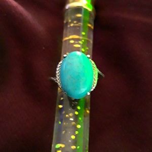 Mediterranean Turquoise SS 316 Ring STS